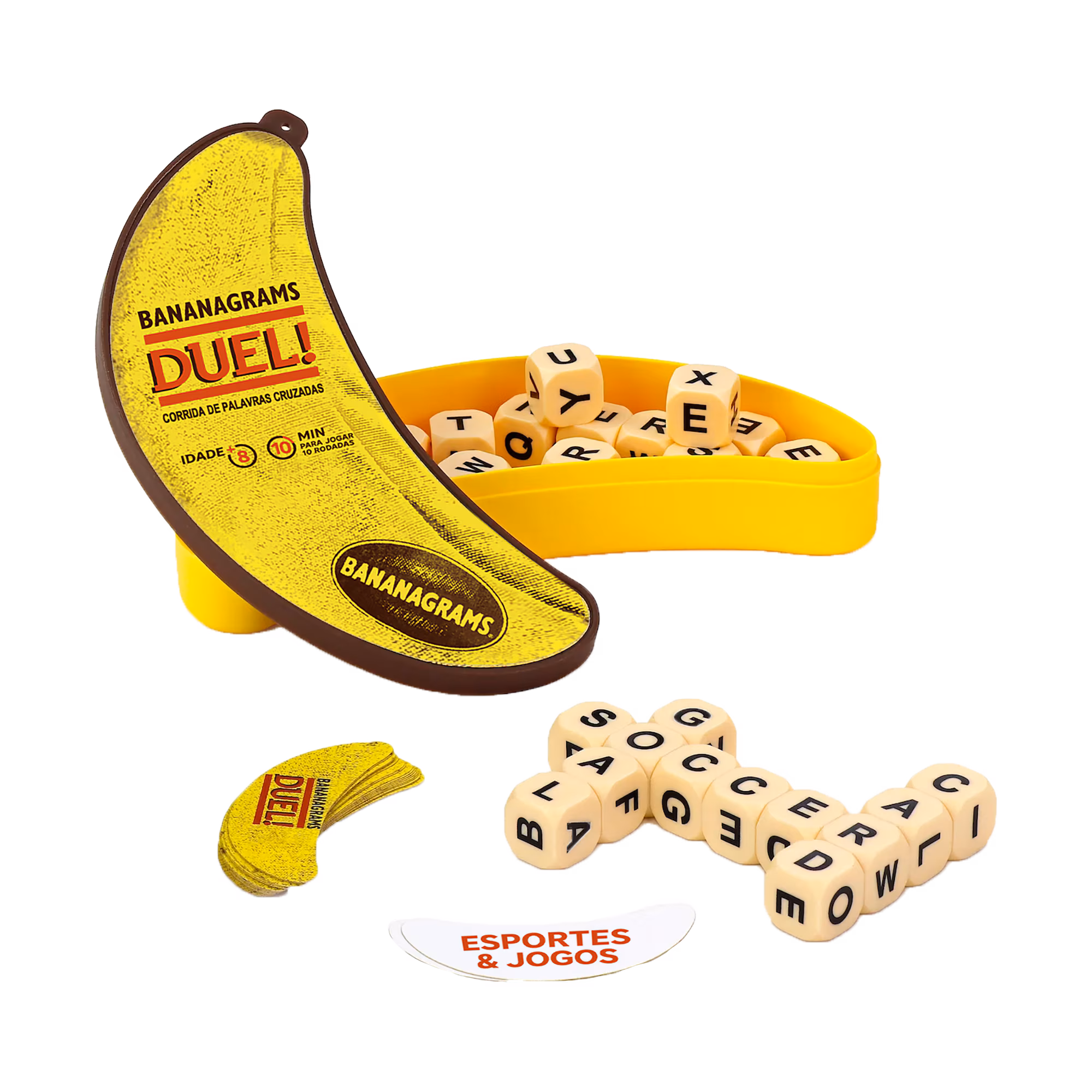 Capa de Bananagrams Duel