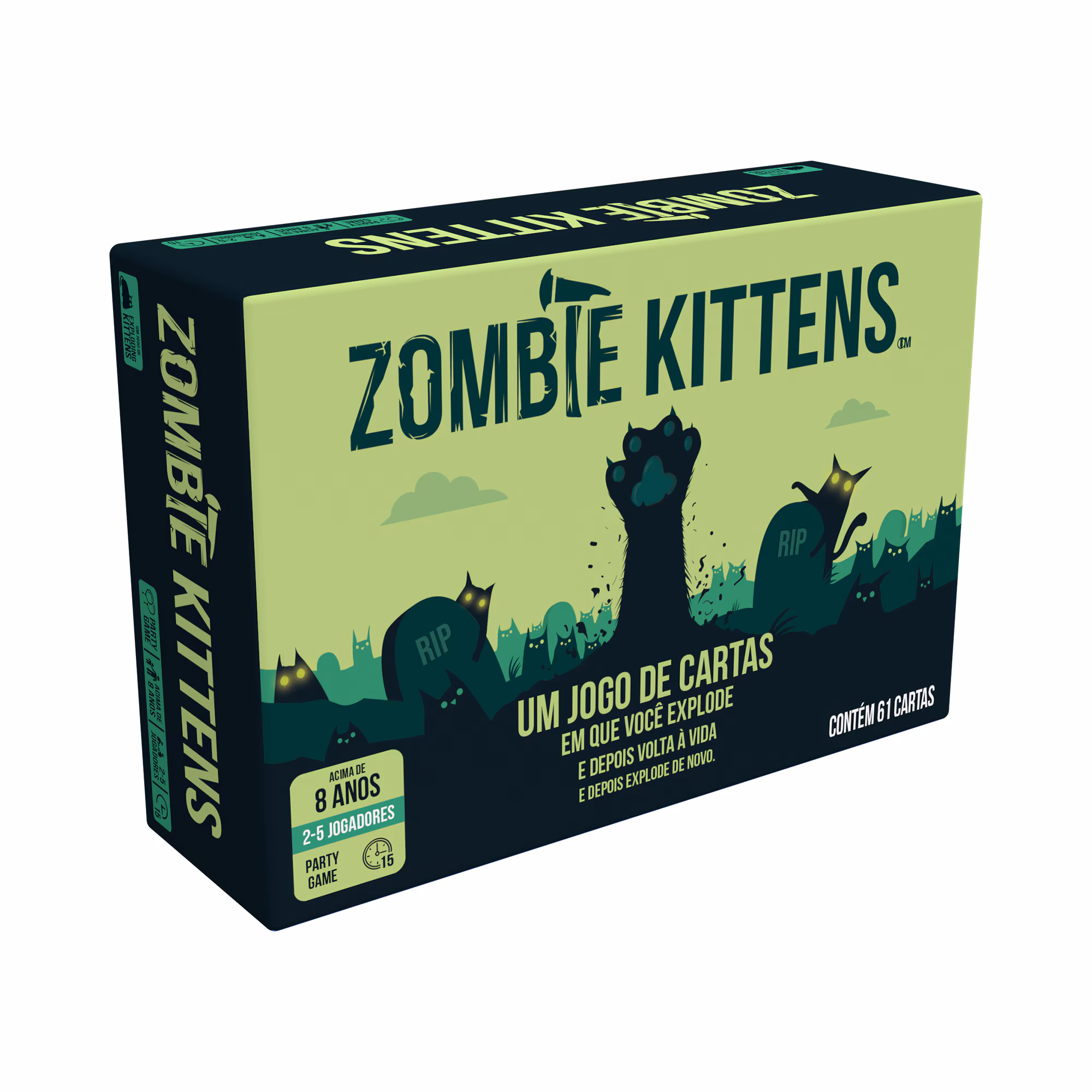 Capa de Exploding Kittens: Zombie Kittens