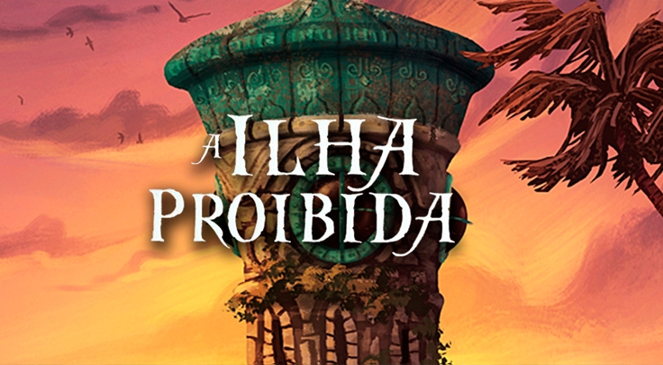 Capa de A Ilha Proibida