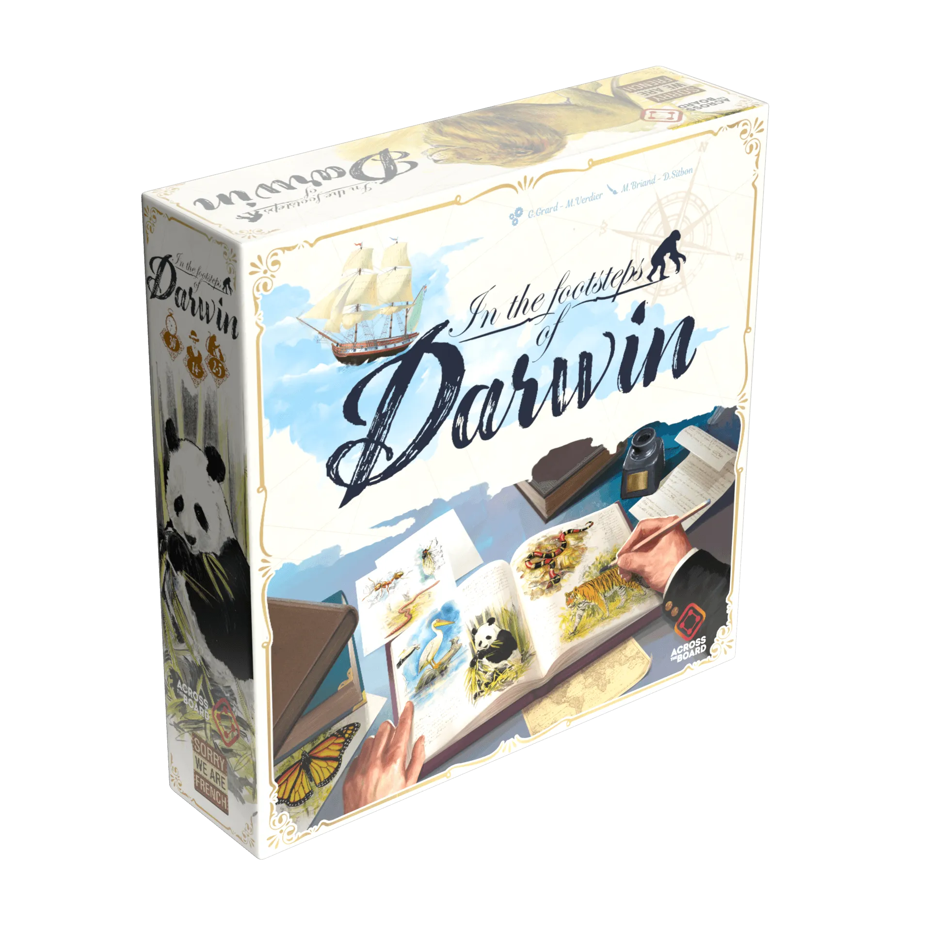 Capa de IN THE FOOTSTEPS OF DARWIN