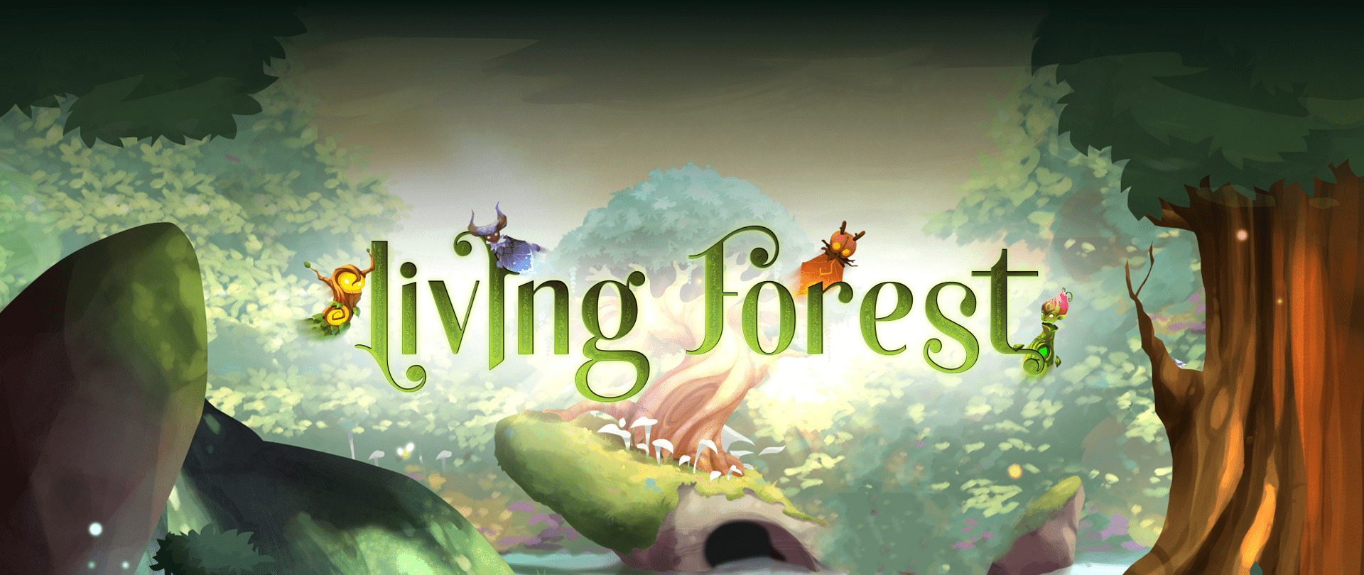 Capa de Living Forest