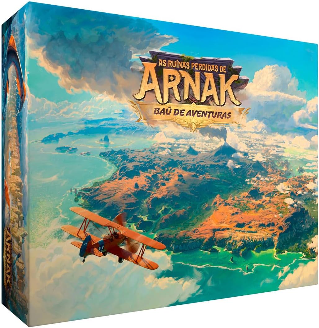 Capa de As Ruínas Perdidas de Arnak: Baú de Aventuras - Expansão