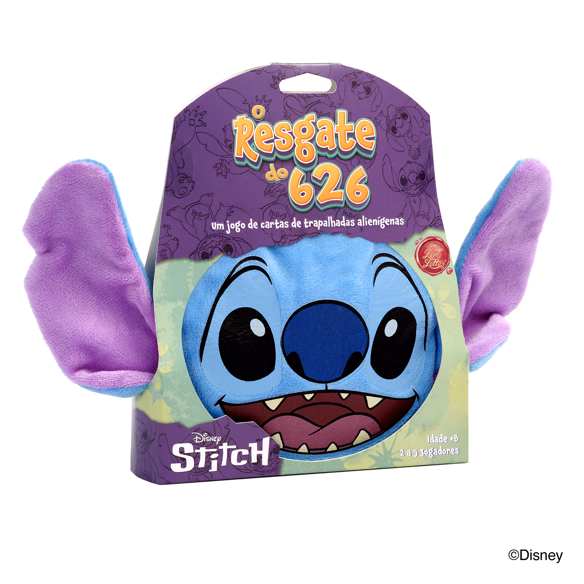 Capa de Disney Stitch: O Resgate do 626 - Um Jogo Love Letter