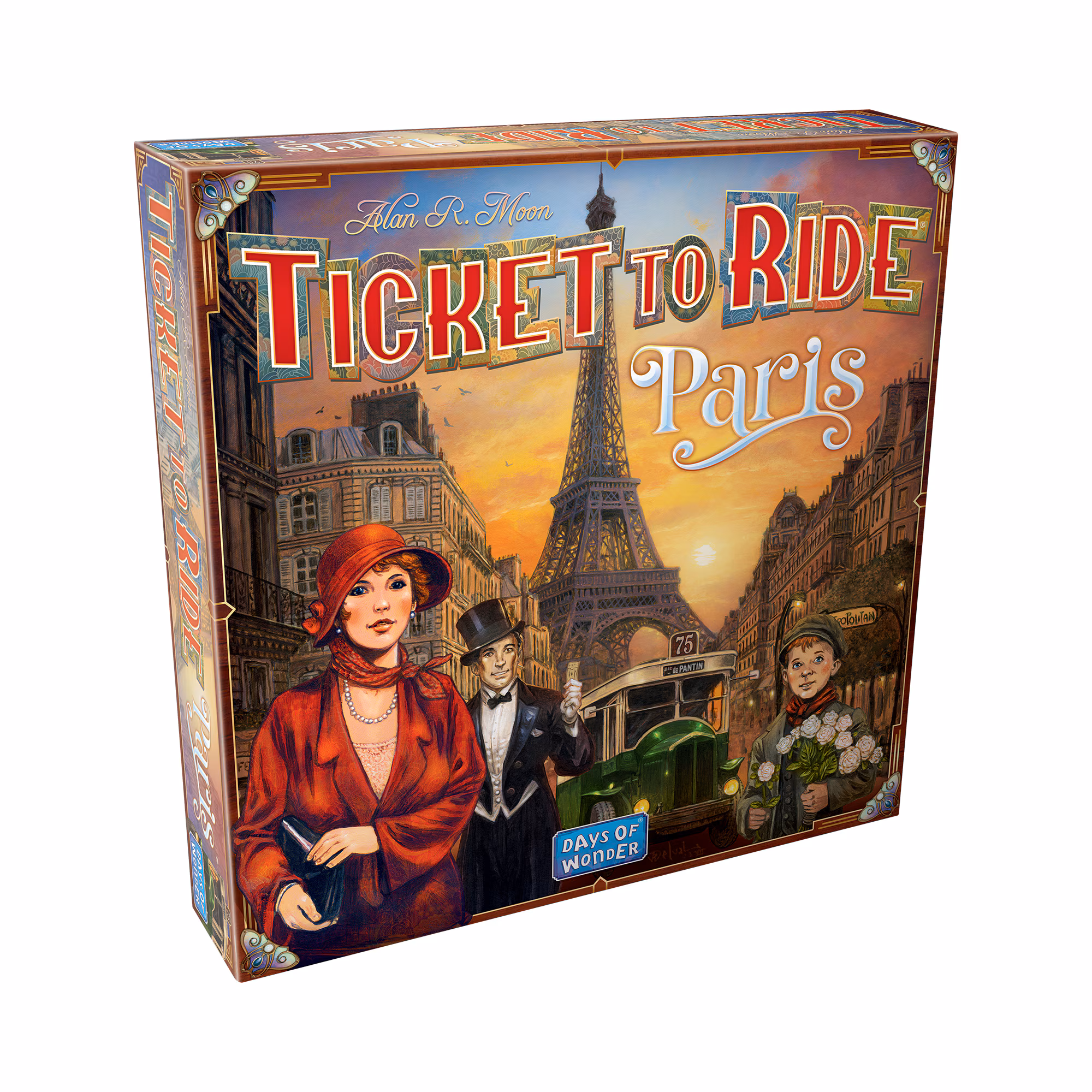 Capa de Ticket to Ride: Paris