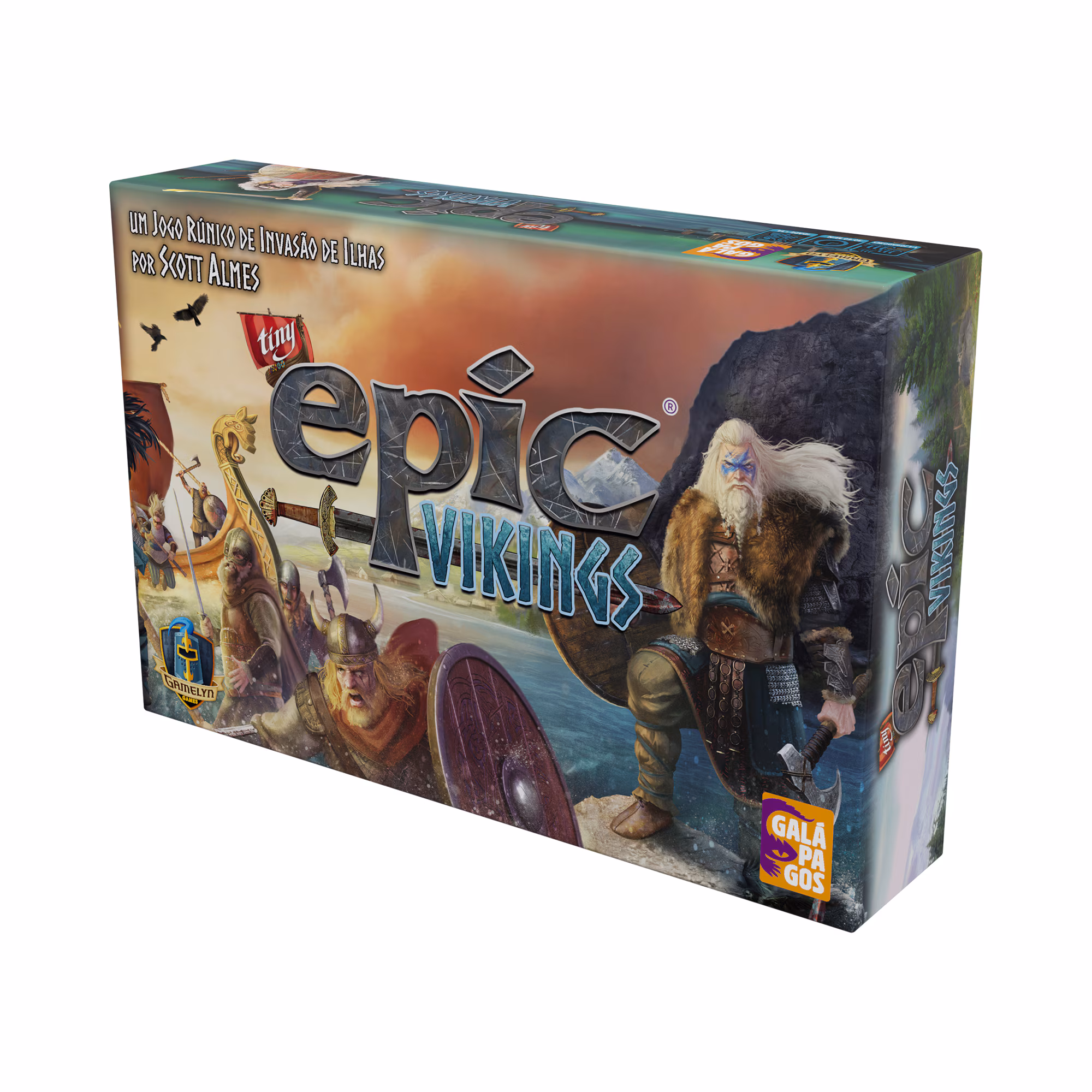 Capa de Tiny Epic Vikings