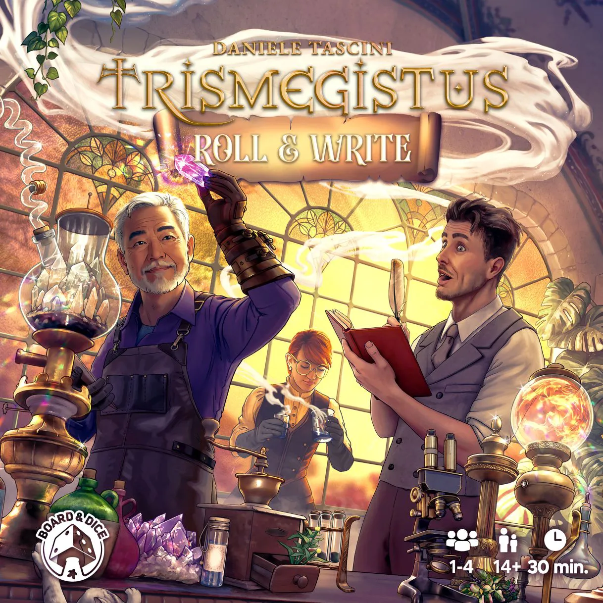 Capa de Trismegistus: Rolar & Escrever