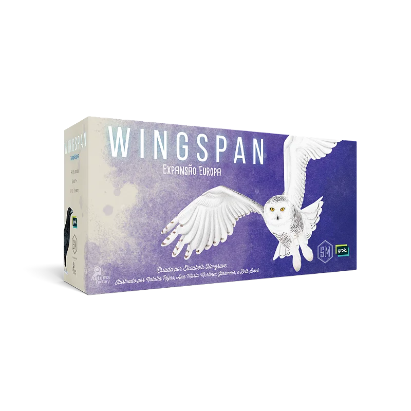 Capa de Wingspan Expansão Europa