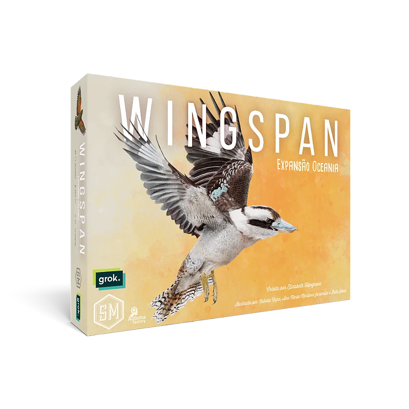 Capa de Wingspan Expansão Oceania